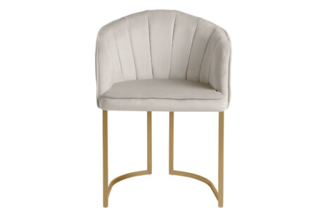 Cadeira Beverly – Veludo c/ Dourado