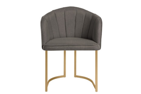 Cadeira Beverly – Linho c/ Dourado